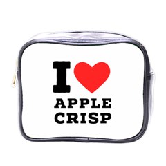 I Love Apple Crisp Mini Toiletries Bag (one Side) by ilovewhateva