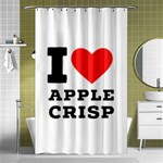 I love Apple crisp Shower Curtain 48  x 72  (Small)  Curtain(48  X 72 ) - 42.18 x64.8  Curtain(48  X 72 )