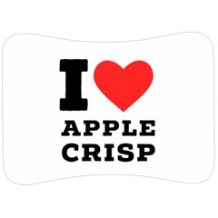 I Love Apple Crisp Velour Seat Head Rest Cushion by ilovewhateva