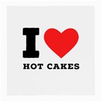 I love hot cakes Medium Glasses Cloth (2 Sides) Back