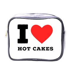 I Love Hot Cakes Mini Toiletries Bag (one Side) by ilovewhateva