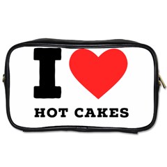 I Love Hot Cakes Toiletries Bag (one Side) by ilovewhateva