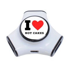 I Love Hot Cakes 3-port Usb Hub by ilovewhateva