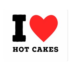 I Love Hot Cakes Premium Plush Fleece Blanket (large) by ilovewhateva