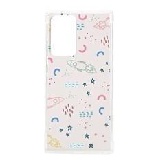 Spaceship Pattern Star Samsung Galaxy Note 20 Ultra Tpu Uv Case by danenraven