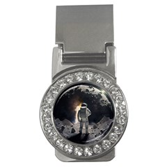 Astronaut Space Walk Money Clips (cz)  by danenraven