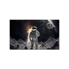 Astronaut Space Walk Sticker (rectangular) by danenraven