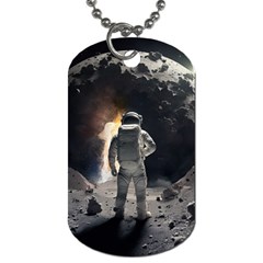 Astronaut Space Walk Dog Tag (one Side) by danenraven