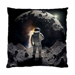 Astronaut Space Walk Standard Cushion Case (two Sides) by danenraven