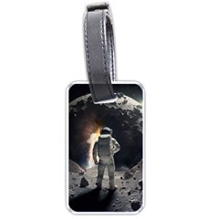 Astronaut Space Walk Luggage Tag (one Side) by danenraven