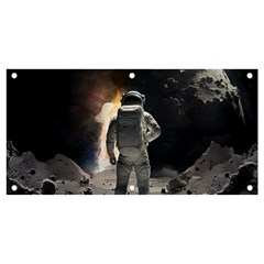 Astronaut Space Walk Banner And Sign 4  X 2  by danenraven