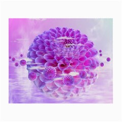 Dahlia Blossom Bloom Dahlias Fall Small Glasses Cloth (2 Sides) by danenraven