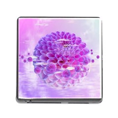 Dahlia Blossom Bloom Dahlias Fall Memory Card Reader (square 5 Slot) by danenraven