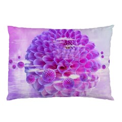 Dahlia Blossom Bloom Dahlias Fall Pillow Case (two Sides) by danenraven