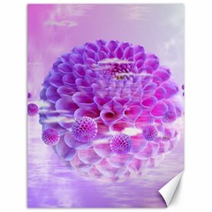 Dahlia Blossom Bloom Dahlias Fall Canvas 18  X 24  by danenraven