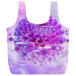 Dahlia Blossom Bloom Dahlias Fall Full Print Recycle Bag (XL) Front