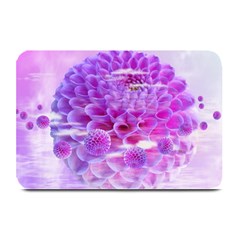 Dahlia Blossom Bloom Dahlias Fall Plate Mats by danenraven