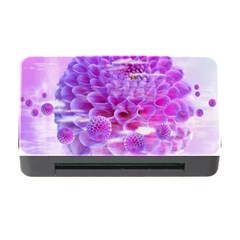 Dahlia Blossom Bloom Dahlias Fall Memory Card Reader With Cf by danenraven