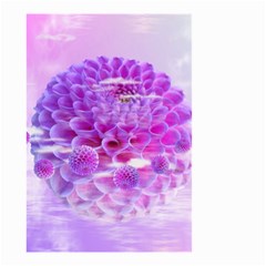 Dahlia Blossom Bloom Dahlias Fall Small Garden Flag (two Sides) by danenraven