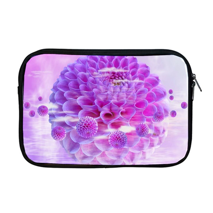 Dahlia Blossom Bloom Dahlias Fall Apple MacBook Pro 17  Zipper Case