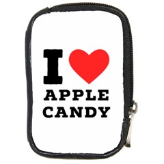 I Love Apple Candy Compact Camera Leather Case by ilovewhateva