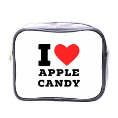 I Love Apple Candy Mini Toiletries Bag (one Side) by ilovewhateva