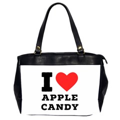 I Love Apple Candy Oversize Office Handbag (2 Sides) by ilovewhateva