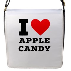 I Love Apple Candy Flap Closure Messenger Bag (s) by ilovewhateva