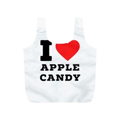 I Love Apple Candy Full Print Recycle Bag (s) by ilovewhateva