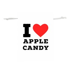 I Love Apple Candy Lightweight Drawstring Pouch (s) by ilovewhateva