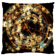 Science Fiction Background Fantasy Large Cushion Case (two Sides) by danenraven