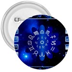 Astrology Horoscopes Constellation 3  Buttons Front