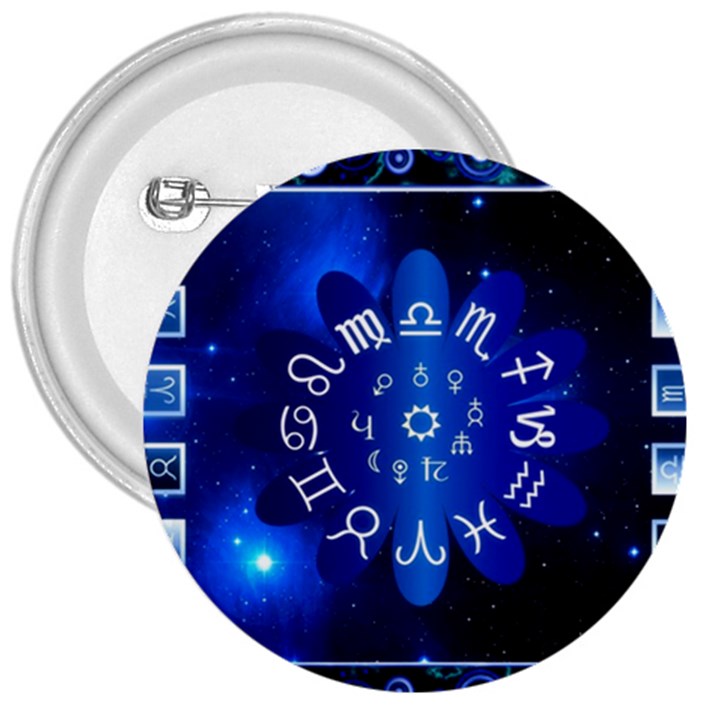 Astrology Horoscopes Constellation 3  Buttons