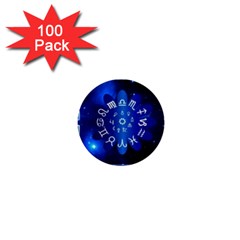 Astrology Horoscopes Constellation 1  Mini Buttons (100 Pack)  by danenraven