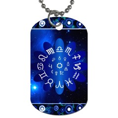 Astrology Horoscopes Constellation Dog Tag (two Sides) by danenraven