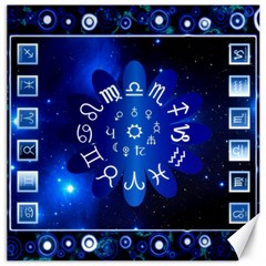 Astrology Horoscopes Constellation Canvas 12  X 12  by danenraven