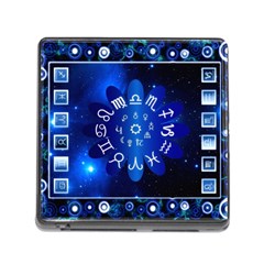 Astrology Horoscopes Constellation Memory Card Reader (square 5 Slot) by danenraven