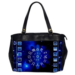 Astrology Horoscopes Constellation Oversize Office Handbag by danenraven