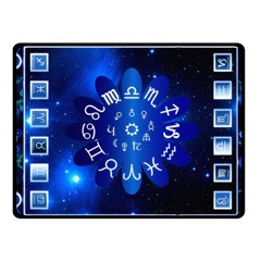 Astrology Horoscopes Constellation Fleece Blanket (small) by danenraven