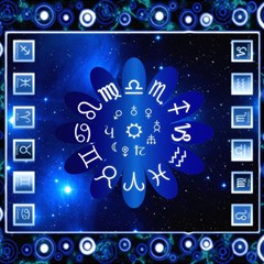 Astrology Horoscopes Constellation Play Mat (square) by danenraven