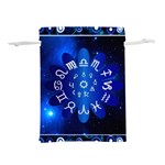 Astrology Horoscopes Constellation Lightweight Drawstring Pouch (S) Front