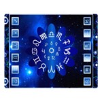 Astrology Horoscopes Constellation Premium Plush Fleece Blanket (Large) 80 x60  Blanket Front