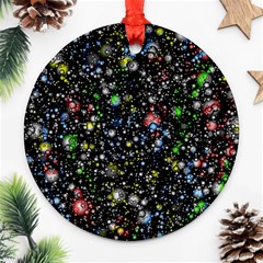 Illustration Universe Star Planet Ornament (round) by danenraven