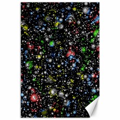 Illustration Universe Star Planet Canvas 12  X 18  by danenraven