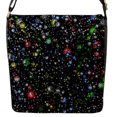 Illustration Universe Star Planet Flap Closure Messenger Bag (s) by danenraven