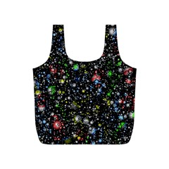 Illustration Universe Star Planet Full Print Recycle Bag (s) by danenraven