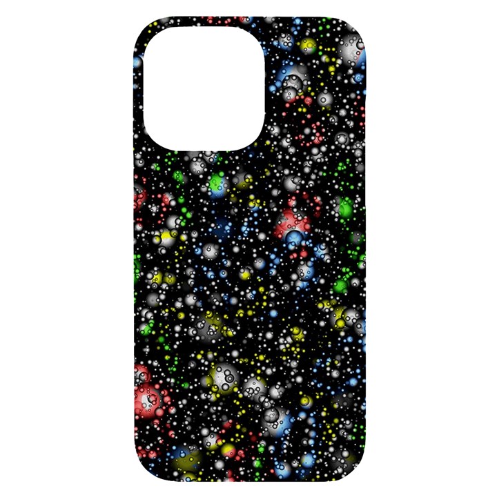 Illustration Universe Star Planet iPhone 14 Pro Max Black UV Print Case