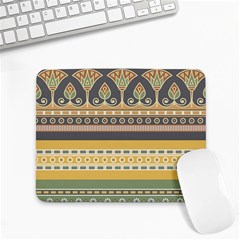 Seamless-pattern-egyptian-ornament-with-lotus-flower Small Mousepad by Salman4z