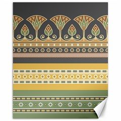 Seamless-pattern-egyptian-ornament-with-lotus-flower Canvas 16  X 20  by Salman4z