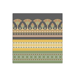 Seamless-pattern-egyptian-ornament-with-lotus-flower Satin Bandana Scarf 22  X 22  by Salman4z